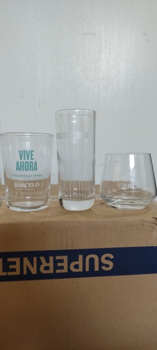 Vajilla Restaurante: Vasos y Copas