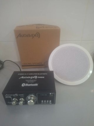 Amplificador Bluetooth Audibax Kansas +2 altavoces