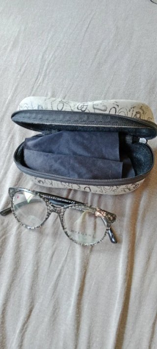 Gafas graduadas Bvlgari negras y grises