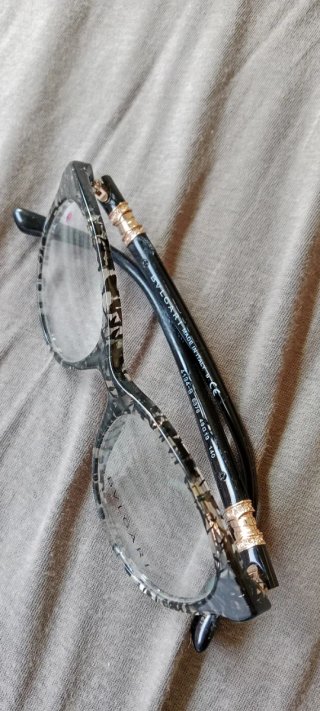Gafas graduadas Bvlgari negras y grises