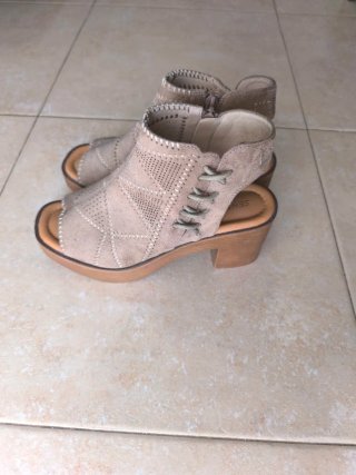 Botines Beige Mujer Primavera Verano