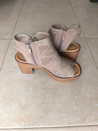 Botines Beige Mujer Primavera Verano