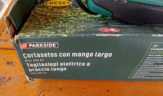 Tagliasiepi Parkside con manico lungo PHSL 900 A3