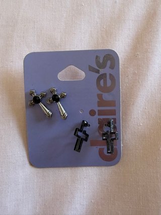 Pendientes Claire's Cruces
