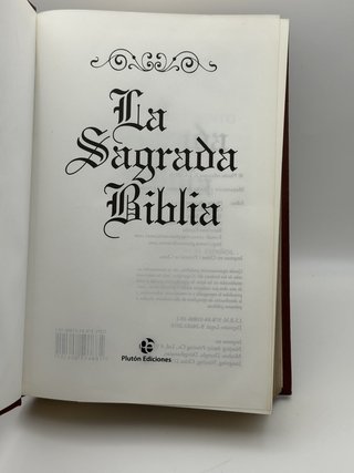 La sagrada Biblia - Varios