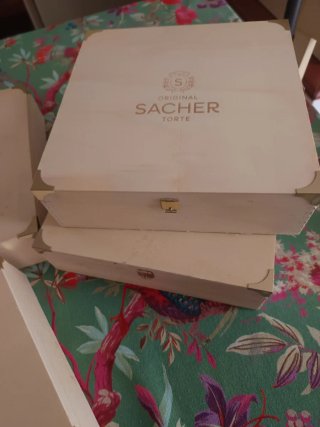 Set 3 Scatole Torta Sacher Originali