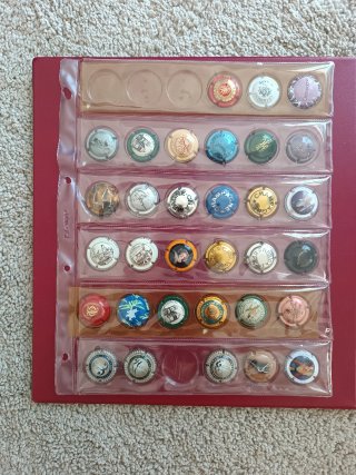 Colección Gran Lote +500 Chapas de Cava + Álbum