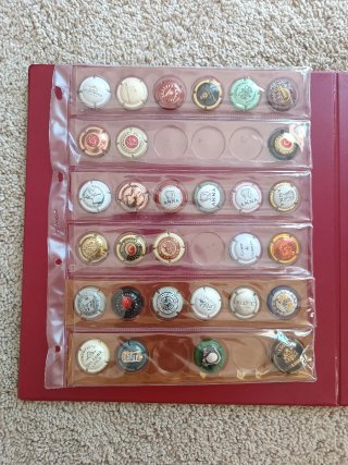 Colección Gran Lote +500 Chapas de Cava + Álbum
