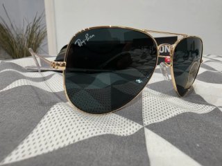 Gafas de sol Ray-Ban Aviator doradas