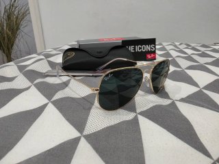 Gafas de sol Ray-Ban Aviator doradas
