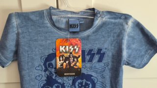 Camiseta bebé KISS