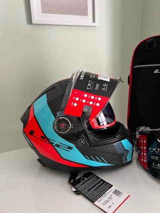 Nuevo Casco LS2 Vector II Carbon Talla S