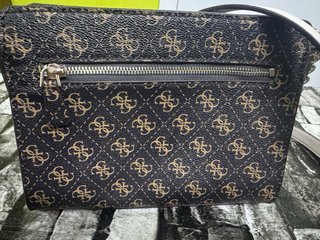 Bolso Guess Marrón y Blanco