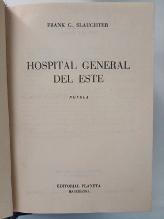 Lote 6 libros Frank G. Slaughter