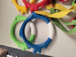 Juguetes de agua para piscina