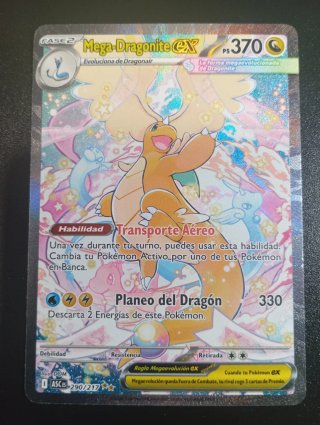 Carta Pokémon Mega Dragonite EX 290/217