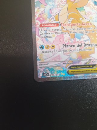Carta Pokémon Mega Dragonite EX 290/217