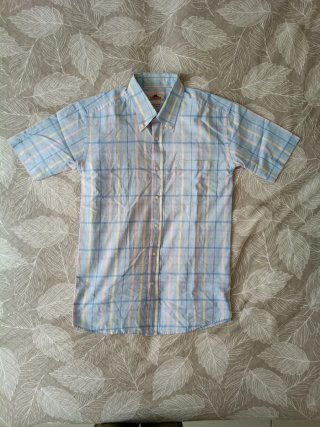 Camicia a quadri Charro cotone taglia XL