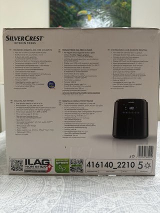 Freidora de aire SilverCrest Digital