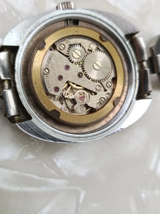 Reloj EUROPA plata y blanco