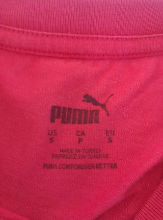 Camiseta Puma Túnez Roja