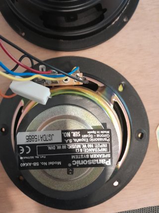 Lote Altavoces Panasonic Woofers y Tweters
