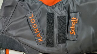 Chaleco Bomber Schott NYC x Kangol Talla M