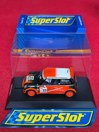 MINI COOPER No33 MICK BEAUTRAN (SUPERSLOT) LUCES