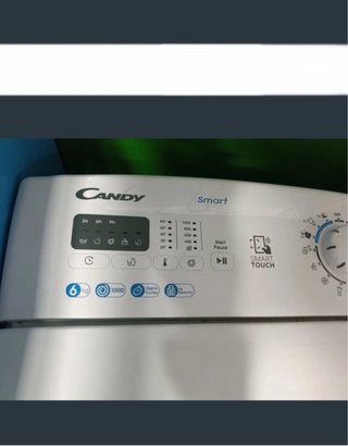 Lavadora Candy 6kg A++ Smart Touch 1000 RPM