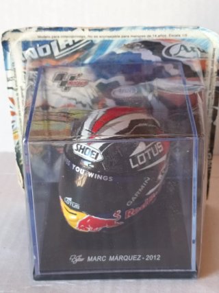 Mini Casco Marc Márquez 2012 Escala 1/5