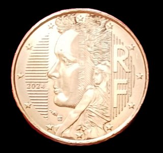 Lotto 20 centesimi+50 centesimi Francia 2024 UNC