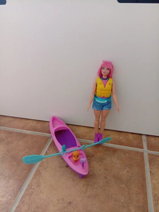 Lote Barbie: Día de Hípica + kayak de camping