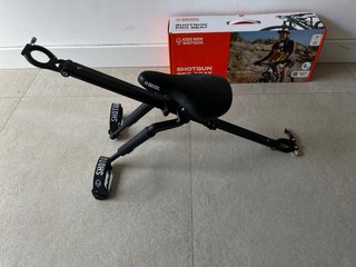Sillín bici niño Shotgun + Casco (2-5 años)