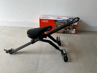 Sillín bici niño Shotgun + Casco (2-5 años)