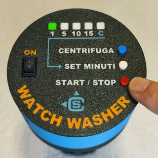Macchina pulizia orologi - Whatch Washer