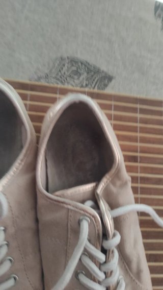 Zapatillas casual T.38 rosa palo
