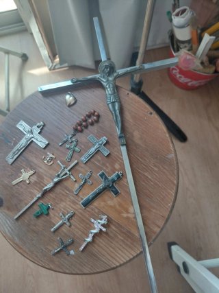 Lote de cruces religiosas