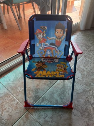 Silla infantil Paw Patrol plegable