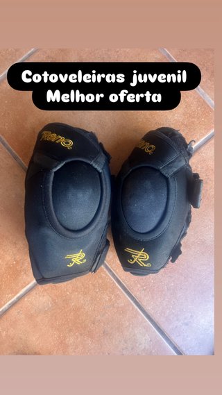 ACEITO OFERTA Cotoveleiras Juvenil Reno