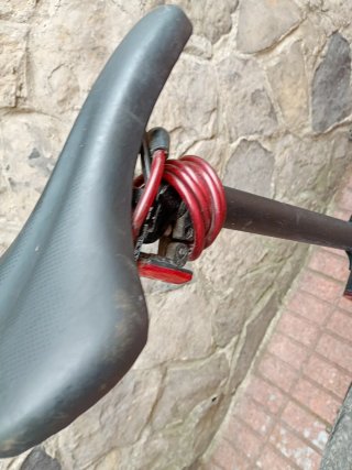 Bicicleta Eléctrica Plegable Negra