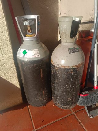 Botella CO2 Alimentario UN1013