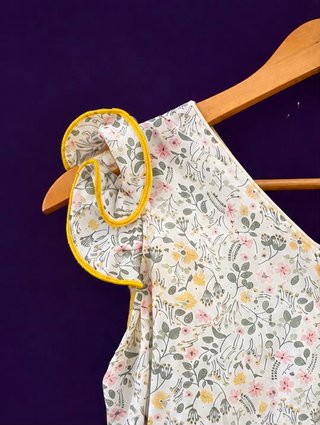Traje Flamenca Estampado Flores T.6