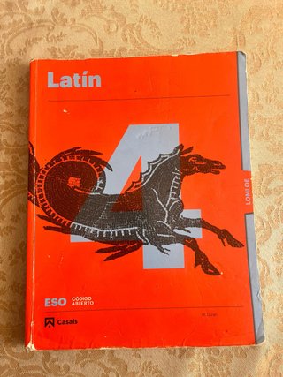 Libro Latín 4º ESO Casals
