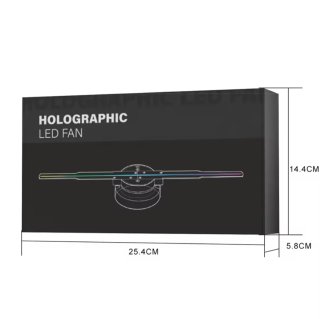 Ventilador Holograma 3D PD42 16.5''