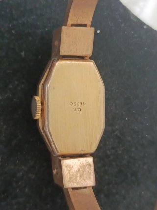 Reloj ZPOIN Antimanético Suizo Dorado