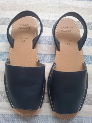 Menorquinas Rainbow Island Azul Marino Talla 40