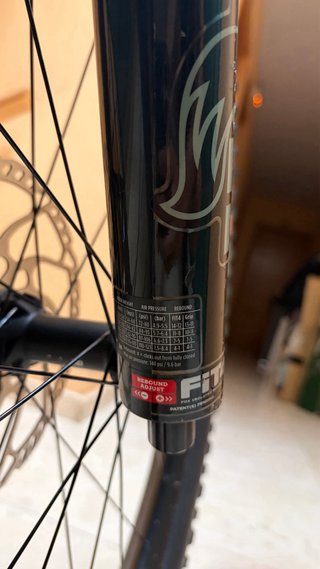 Horquilla Fox 38 Performance elite 29/27,5 170mm