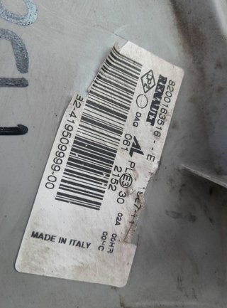 Faro izq renault 8200163516 master phase 2 1151793