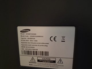 Televisión Samsung 40 Negra