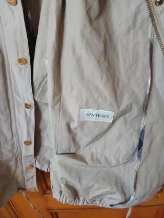 Gabardina Beige Mujer T. 42-44 Sintesis